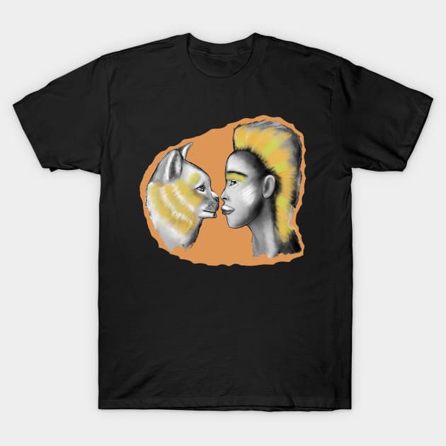 Cat Lady T-Shirt by msmart